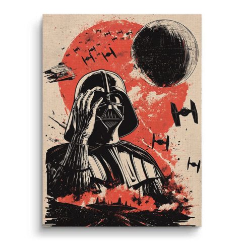 Galactic Vader Canvas Canvas Art