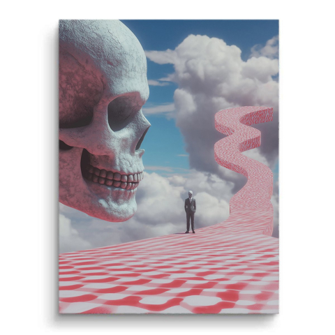 Ethereal Pathway PVC Mat Art