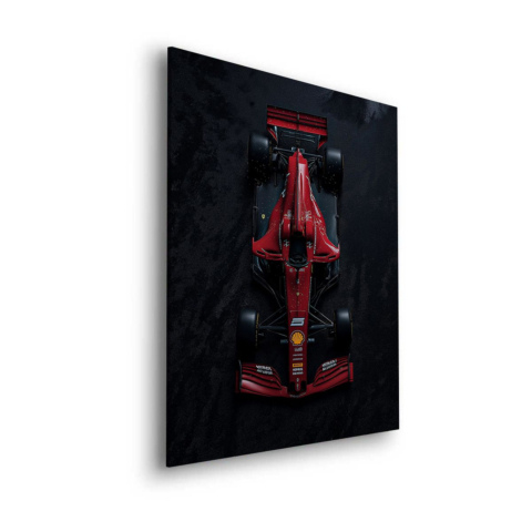 Ferrari F1 Arte en Dibond PVC Mate