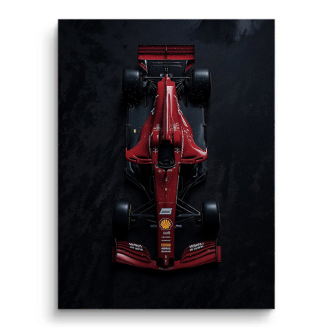 Ferrari F1 Art PVC Mat