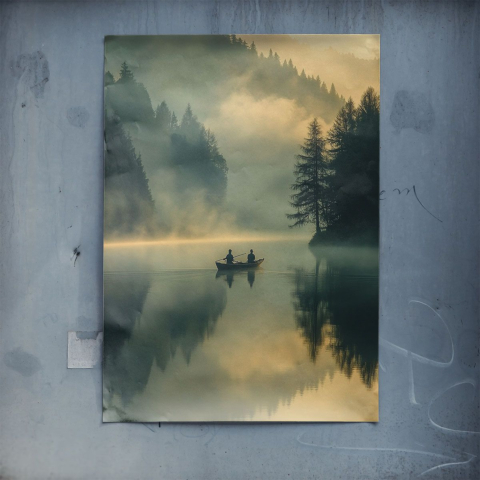 Reflejos Serenos Póster