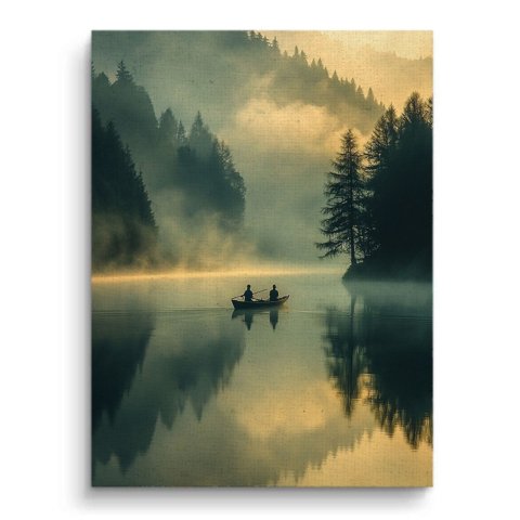 Serene Reflections Canvas Art
