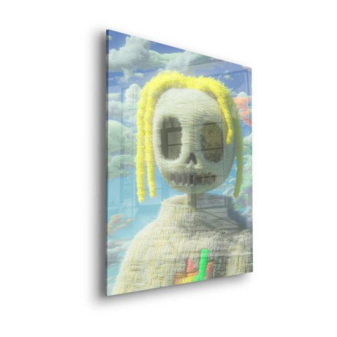 Schädel Gelassenheit Acrylglas