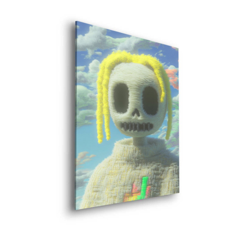 Skull Serenity Dibond Mat Art