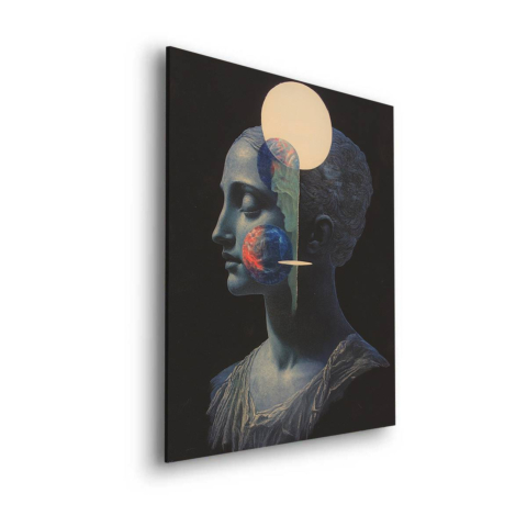 Himmlische Reflexion Dibond Matt Kunst