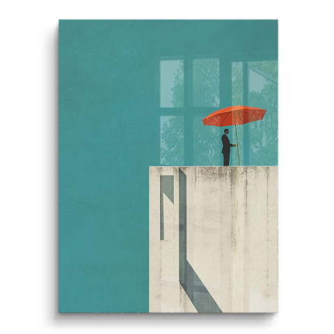 Solitude in Color PVC Gloss Art