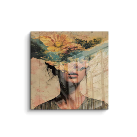 Floral Dreamscape PVC Gloss Art