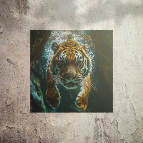Tigre Majestuoso Póster