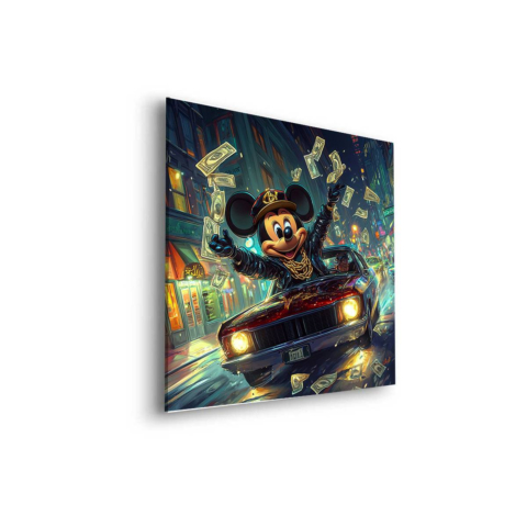 Leyenda Urbana Mickey Dibond PVC Mate