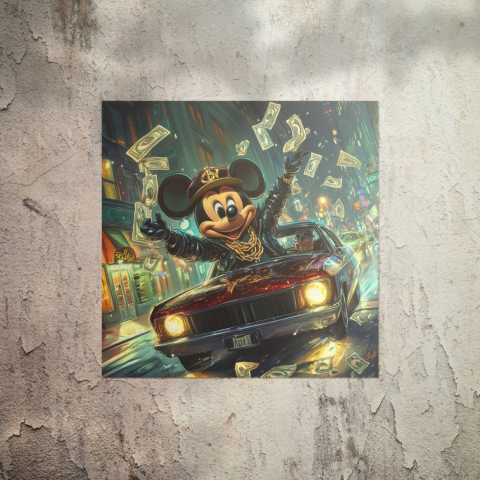 Leyenda Urbana Mickey Póster