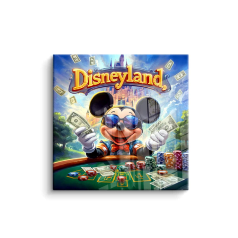 Mickey's Casino Adventure PVC Gloss Art