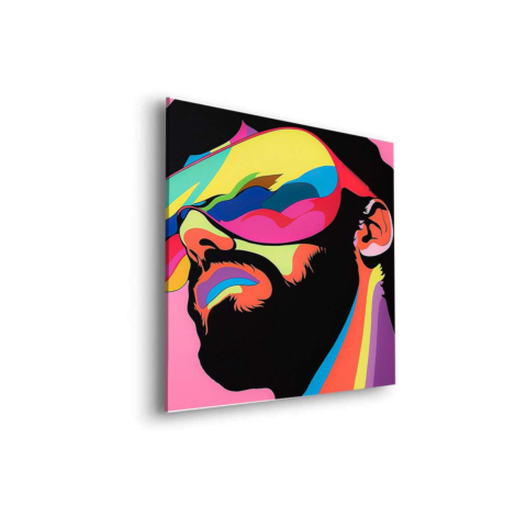 Visage Vibrant Art Dibond PVC Mat