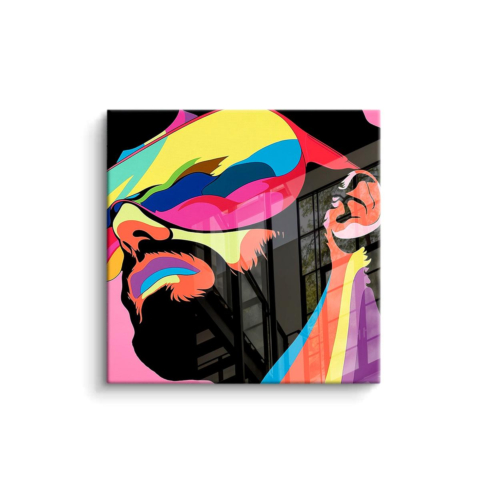 Vibrant Visage PVC Gloss Art