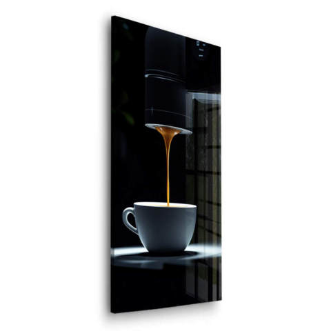 Espresso Eleganz Acrylglas