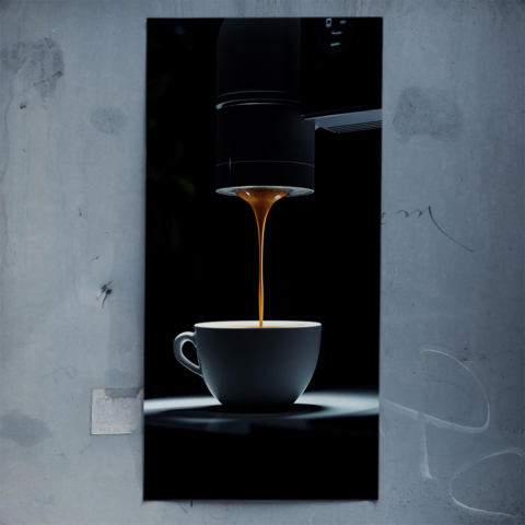 Elegancja Espresso Plakat