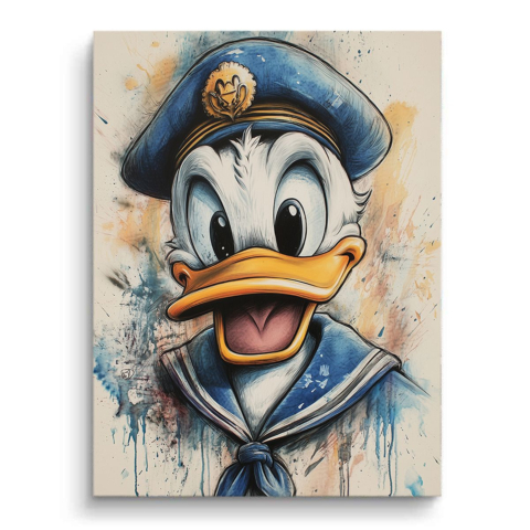 Capitaine Quack PVC Mat Toile