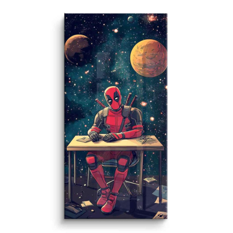 Cosmic Deadpool Desk PVC Gloss Art