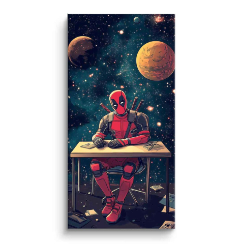 Deadpool Kosmiczny Biurkowa Mata PCV Matowy