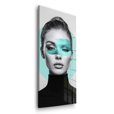 Portret Aqua Veil Szkło Akrylowe