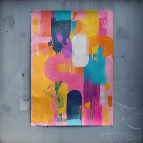 Harmonie Vibrante Poster