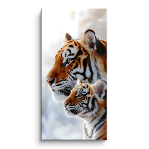 Majestic Tiger Duo PVC Gloss Art