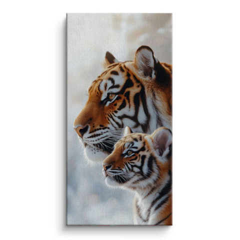 Duo de Tigres Majestueux Toile