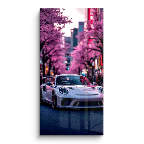Cherry Blossom Racer PVC Gloss Art