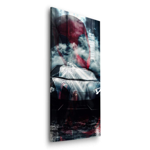 Deadpool Drive Dibond Matowy
