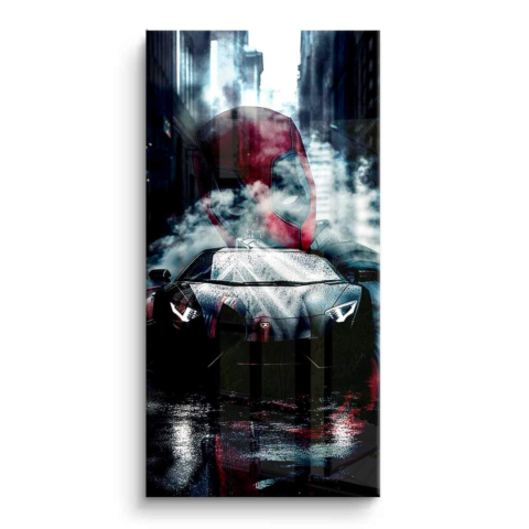 Deadpool Drive PVC Glänzend Kunstwerk