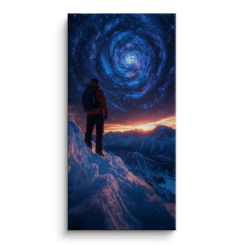 Galaktischer Aufstieg Leinwandbild