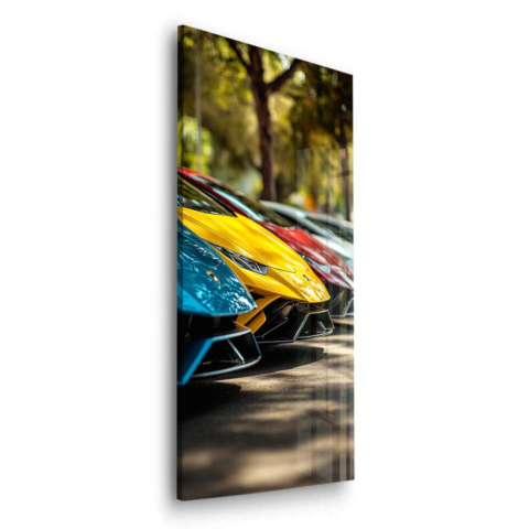 Lebendige Geschwindigkeit Acrylglas