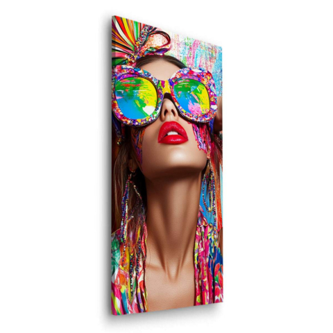 Vibrant Dreamscape Dibond Mat Art