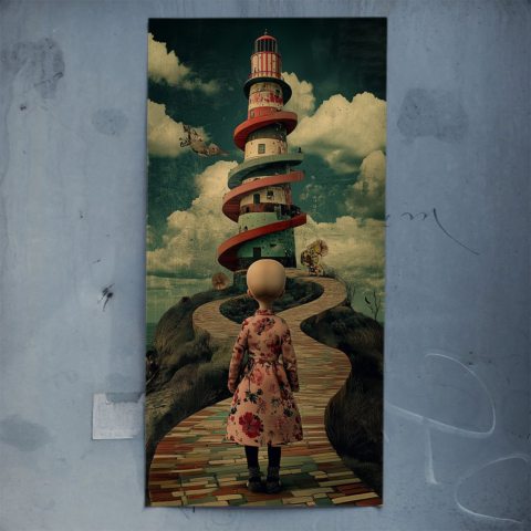 Viaje Fantástico del Faro Póster