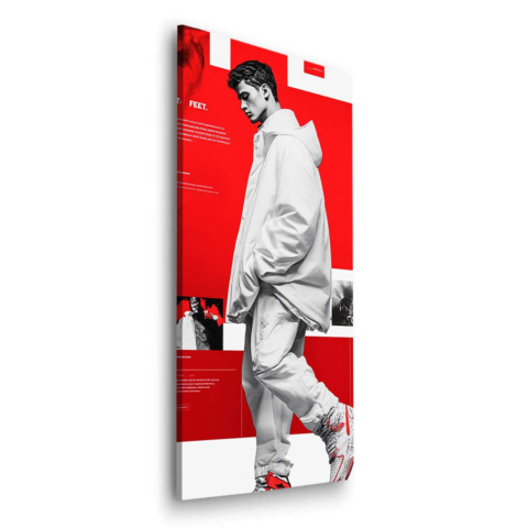 Rytm Miasta Dibond Matowy Art