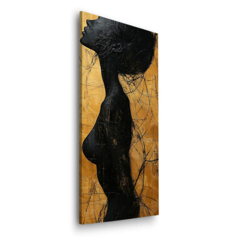 Cisza Sylwetek Dibond Matowy Art