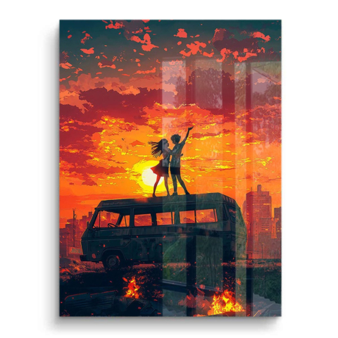 Serenata al Atardecer PVC Brillante