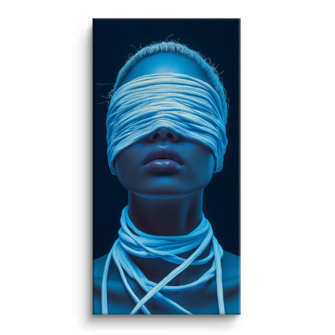Veiled Serenity Canvas Art