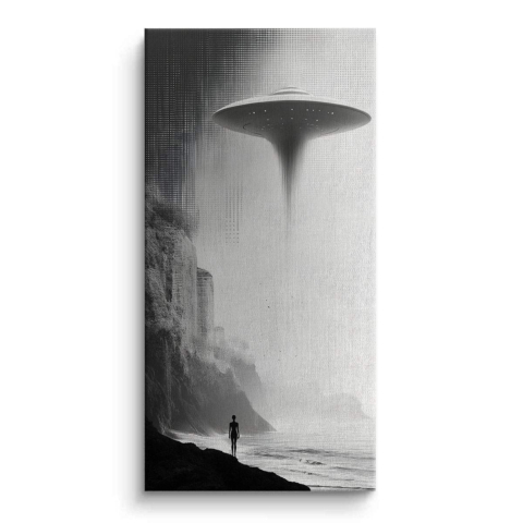 Ethereal Encounter Canvas Art