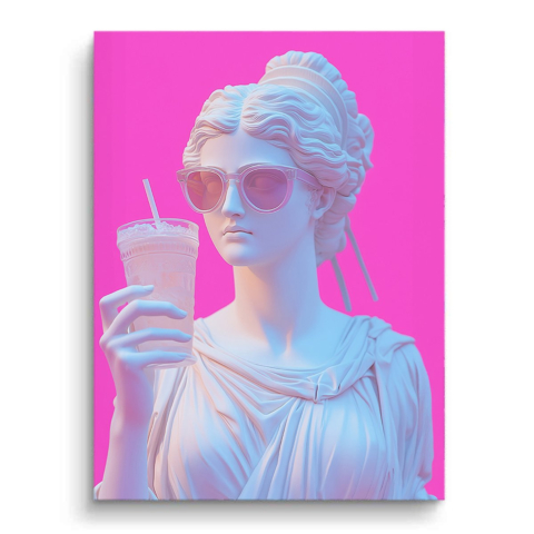 Chic Goddess Vibes PVC Mat Art