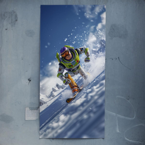 Buzz Lightyear en las pendientes Póster