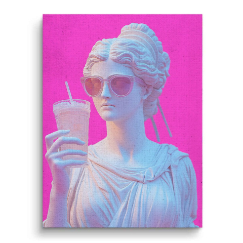 Chic Goddess Vibes Leinwandbild