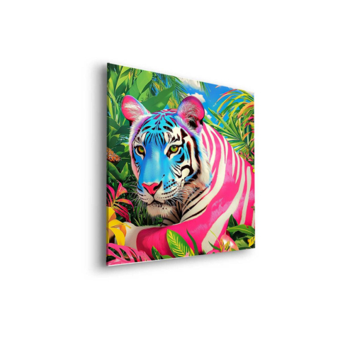 Vibrant Jungle Majesty Dibond Mat Art
