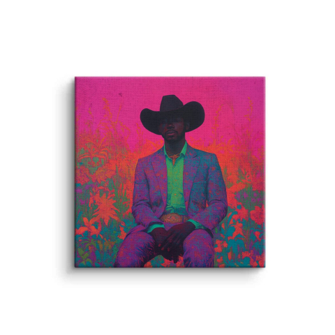 Lebendige Cowboy-Essenz Leinwandbild
