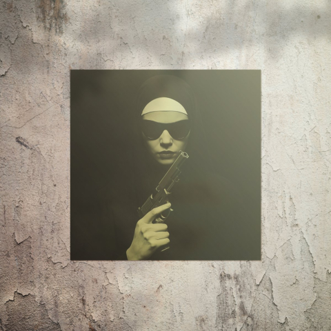 Elegancia Vigilante Póster