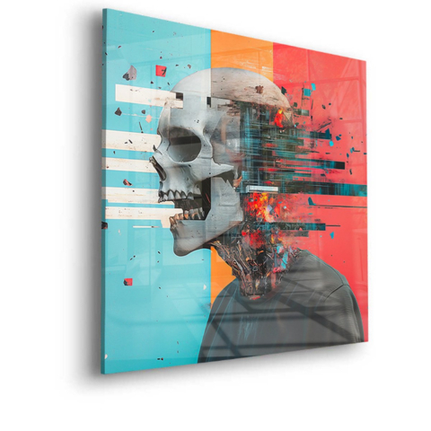 Digitale Verfall Acrylglasbild