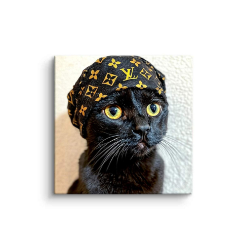 Chic Cat Couture PVC Mat Art