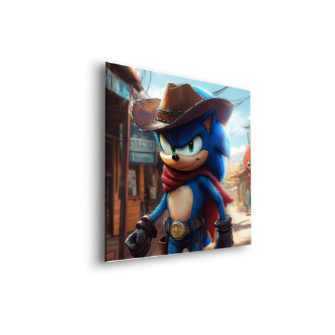 Cowboy Sonic Dibond Mat Art