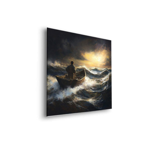 Burzliwe Morze Spokój Dibond Matowy Art