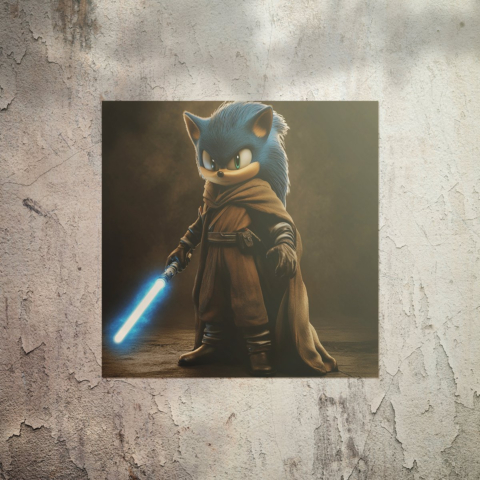 Jedi Erizo Póster