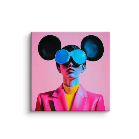 Mickey Chic PVC Mat Art